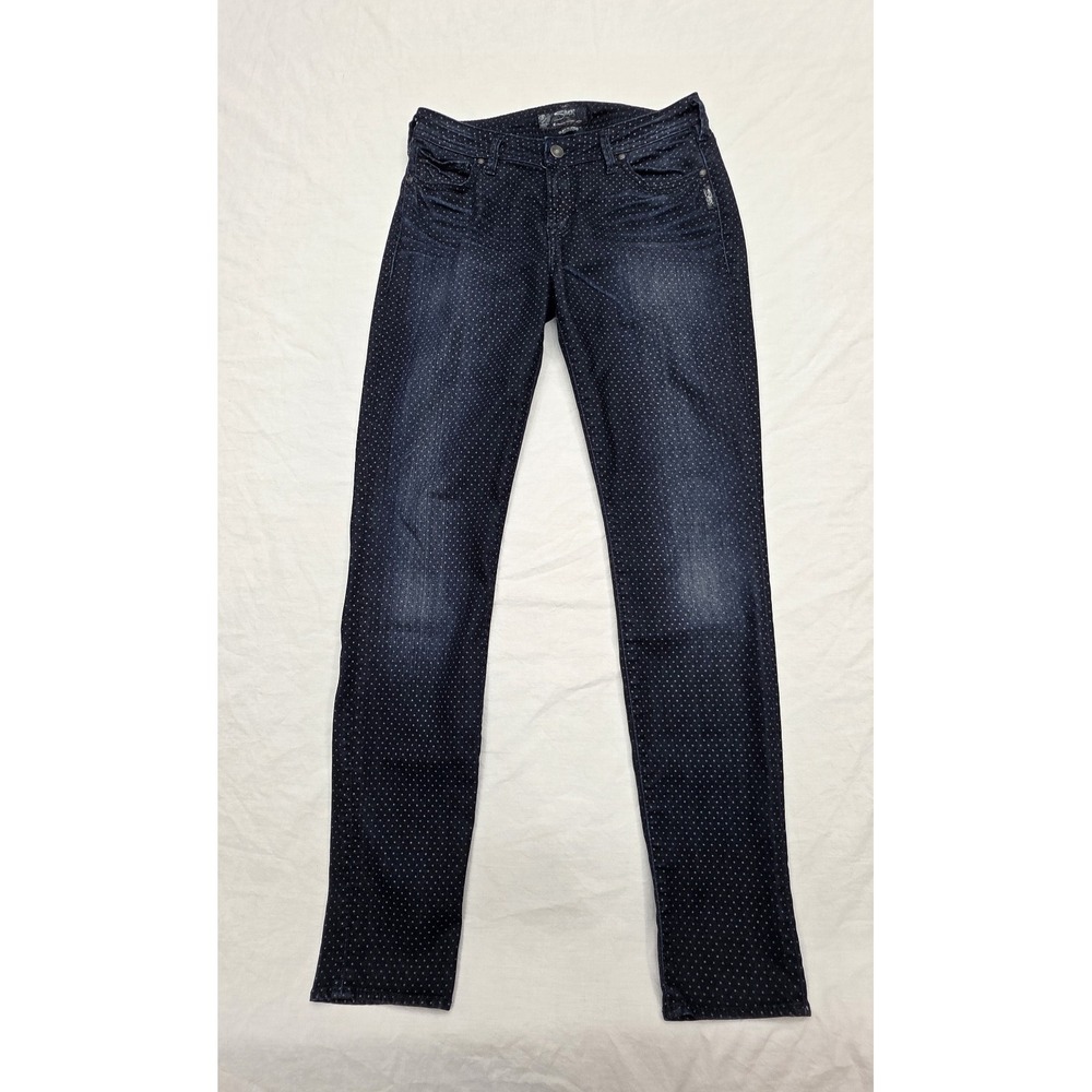 Silver Jeans Co. Women's Polka Dot‎ Suki Super Skinny Jeans Size W29/L31